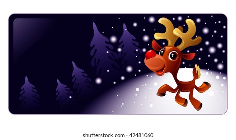 Christmas Decoration and Rudolph