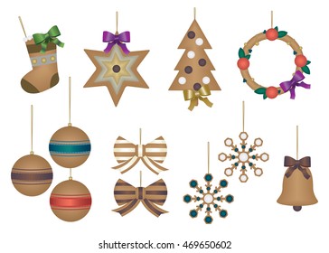 Christmas decoration set