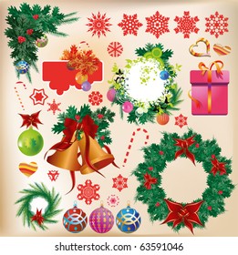 Christmas decoration set