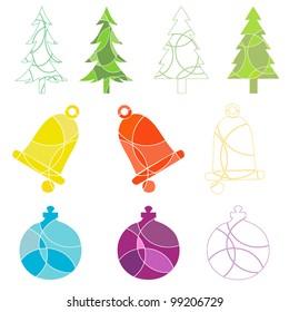 Christmas decoration set