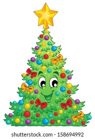 Christmas decoration theme 2 - eps10 vector illustration.