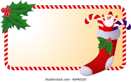 Christmas decoration. Vector.