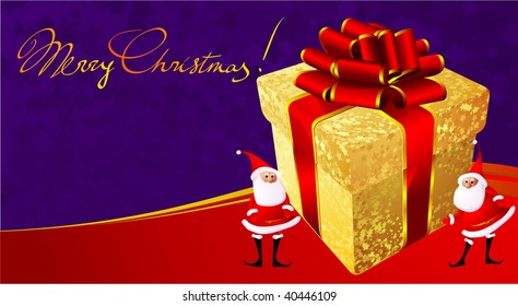 Christmas decoration. Vector.