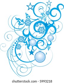 Christmas decoration - vector