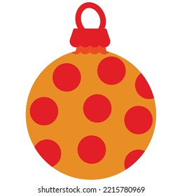 Christmas decoration vector icon illustration