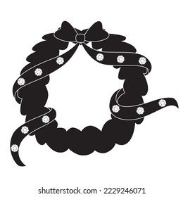 Christmas Decoration Vector Icon Illustration