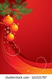 Christmas Decoration. Vector illustration