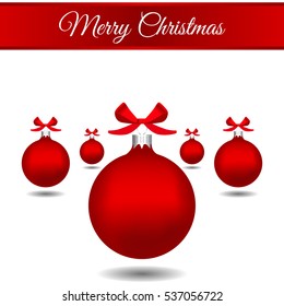 Christmas Decoration. Vector Illustration.