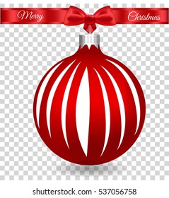 Christmas Decoration. Vector Illustration.