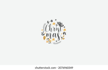 Christmas Decoration vector logo design