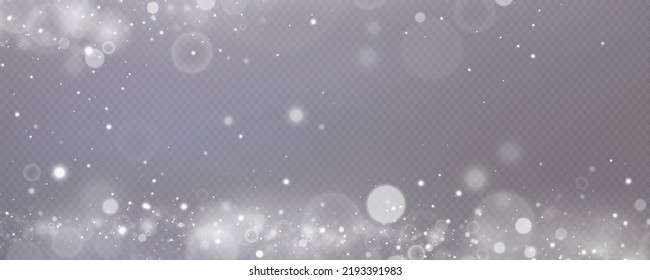 Christmas decoration.Dust.Light effect.A scattering of sparkling particles.