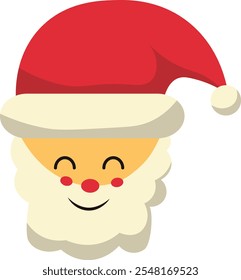Christmas decorations, holiday gifts, gingerbread men, trees and presents. Vector illustration, sticker collection design and elements for Christmas