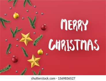 Christmas decorations, holiday ideas, vector format