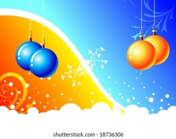Christmas decorations with other elements