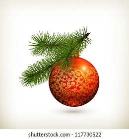 Christmas decorations, vector