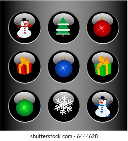 Christmas Decorations, vector