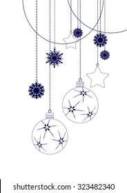 Christmas Decorations - vector elements