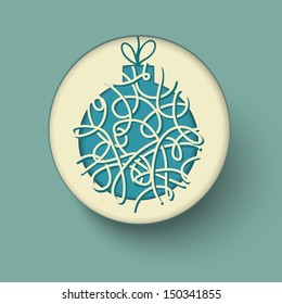 Christmas decorations in vintage style 