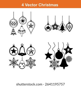 Christmas decorations,Christmas Ornament Glyph Icon,Retro Christmas Ornament Icons
 - Powered by Shutterstock - Get 15% off with code: PIKWIZARD15