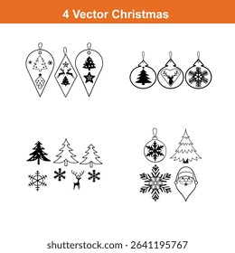 Christmas decorations,Christmas Ornament Glyph Icon,Retro Christmas Ornament Icons
 - Powered by Shutterstock - Get 15% off with code: PIKWIZARD15