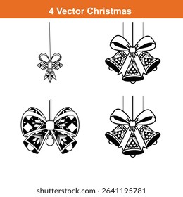 Christmas decorations,Christmas Ornament Glyph Icon,Retro Christmas Ornament Icons

