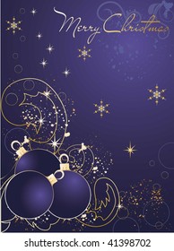 Christmas decorative abstract background