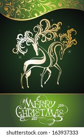 Christmas  decorative deers