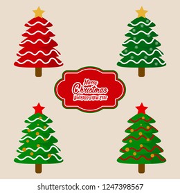 Christmas Decorative Elements Vector.  Christmas Decorative Collections