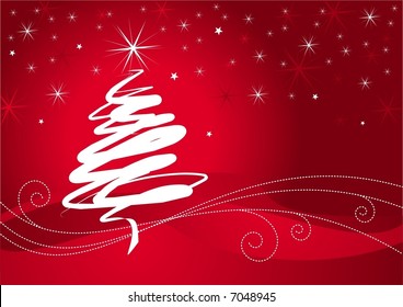 Christmas decorative illustration