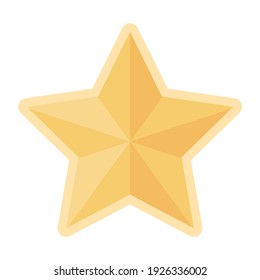
Christmas decorative light star icon, editable vector 