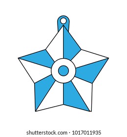 Christmas decorative star