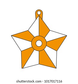 Christmas decorative star