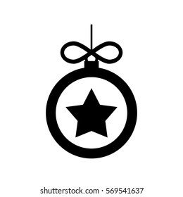 Christmas decorative symbol icon vector illustration graphic design