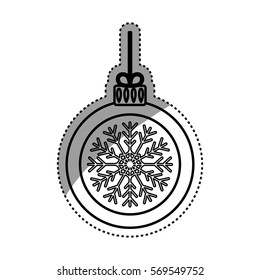 Christmas decorative symbol icon vector illustration graphic design