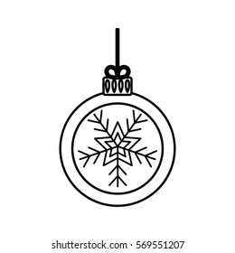 Christmas decorative symbol icon vector illustration graphic design