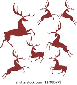 Christmas deer