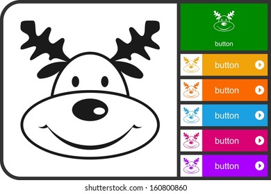 Christmas deer