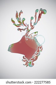 christmas deer