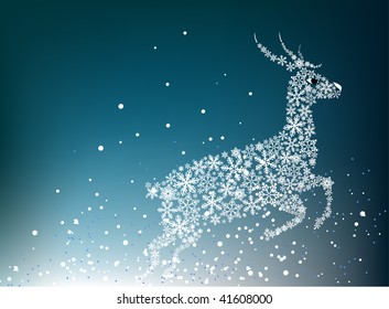 christmas deer