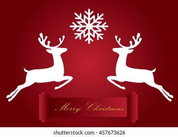 Christmas deer