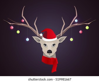 Christmas deer