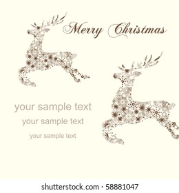 christmas deer