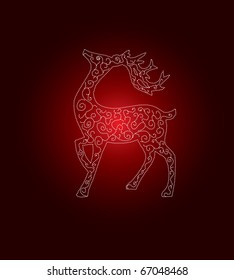 Christmas deer