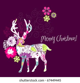 Christmas deer