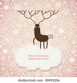 Christmas deer