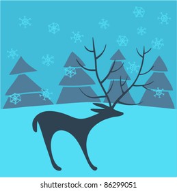Christmas deer