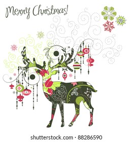 Christmas deer