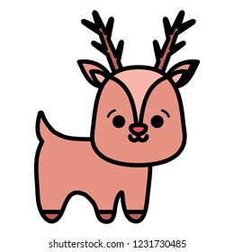 Christmas deer design
