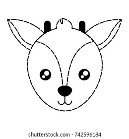 christmas deer icon