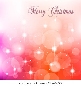 Christmas Delicate Abstract Background for Themed Flyers